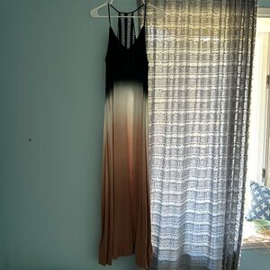 Beautiful maxi tie dye ombré dress
